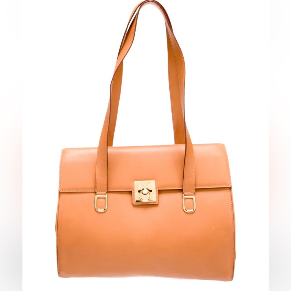 Authentic Celine shoulder handbag